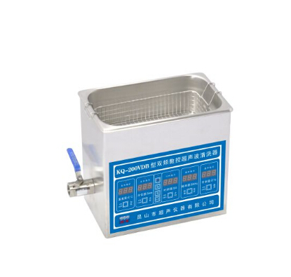 昆山舒美KQ-200VDB雙頻數控超聲波清洗器